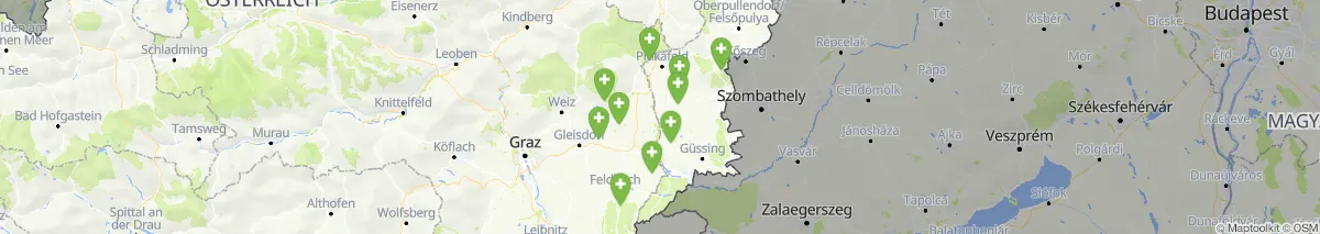 Map view for Pharmacies emergency services nearby Olbendorf (Municipality, Burgenland) (54)
